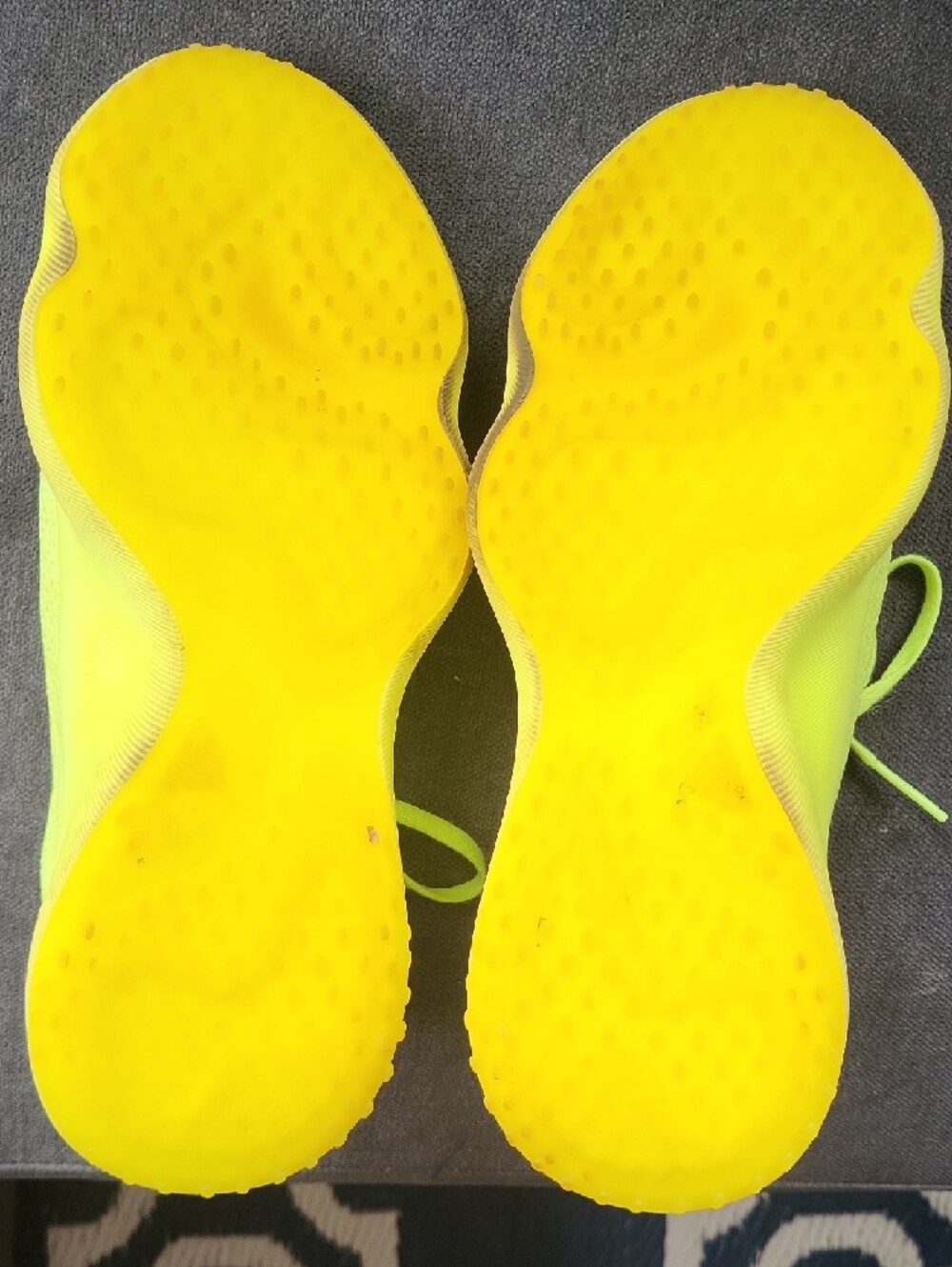 WOMENS adidas Futurenatural Neon Yellow Athletic Running Shoes, SIZE 8.5 - Picture 5 of 6
